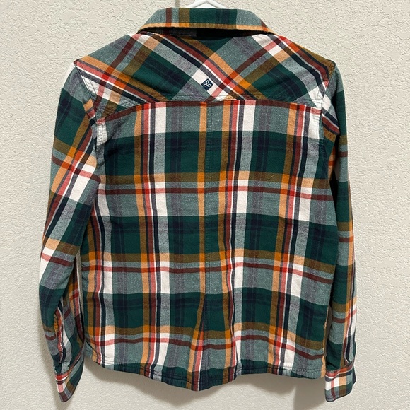 Prana Bridget Lined Flannel Plaid Shirt - Picture 2 of 6